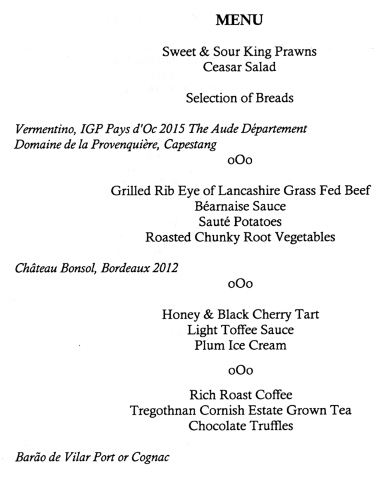 Farringdon Ward Club - Lunch at Guildhall, Mar 2017